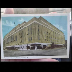 1940's Toronto Maple Leaf Gardens Postcard